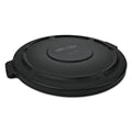 BRUTE Self-Draining Flat Top Lids for 55 gal Round BRUTE Containers
