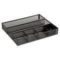 Metal Mesh Deep Desk Drawer Organizer