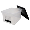 File Tote with Contents Label