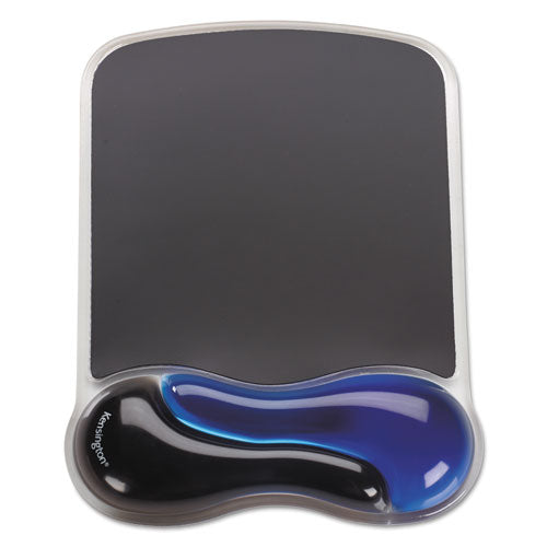 Duo Gel Wave Mouse Pad with Wrist Rest