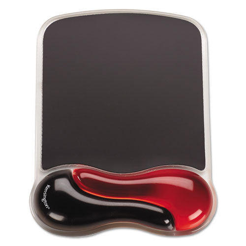 Duo Gel Wave Mouse Pad with Wrist Rest