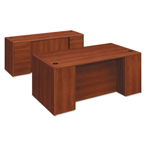 10700 Series Double Pedestal Desk with Full-Height Pedestals