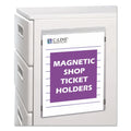 Magnetic Shop Ticket Holders