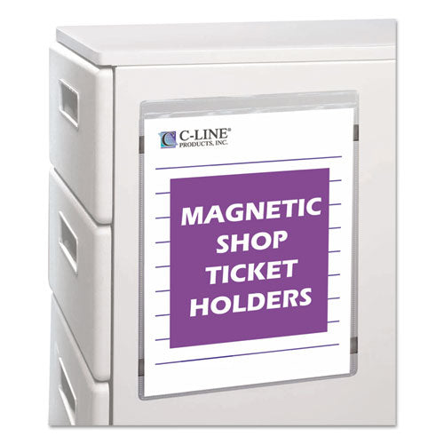 Magnetic Shop Ticket Holders