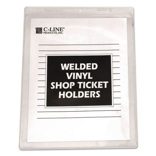 Clear Vinyl Shop Ticket Holders