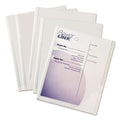 Vinyl Report Covers with Binding Bars