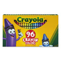 Classic Color Crayons in Flip-Top Pack with Sharpener