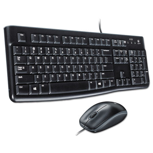 MK120 Wired Keyboard + Mouse Combo