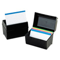 Plastic Index Card File
