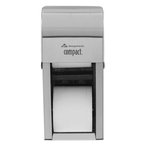 Compact Vertical Double Roll Coreless Dispenser