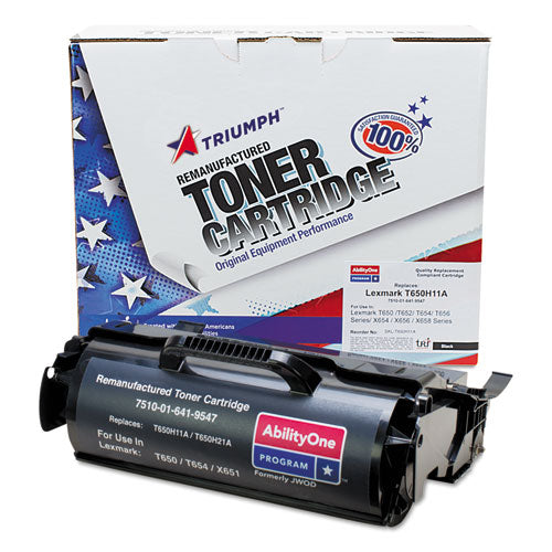 7510016419547 Remanufactured T650H11A High-Yield Toner