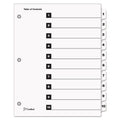 OneStep Printable Table of Contents and Dividers