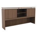Alera Sedina Series Hutch with Sliding Doors
