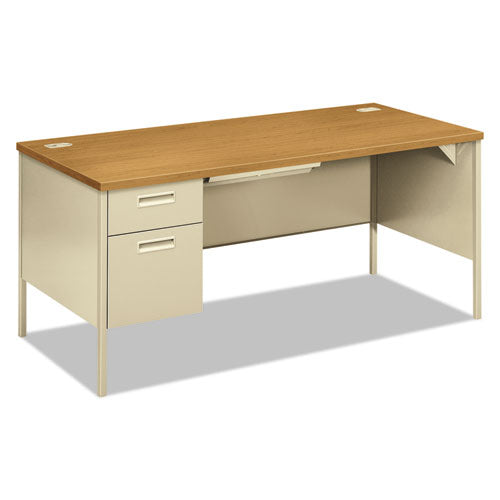 Metro Classic Series Left Pedestal "L" Workstation Desk