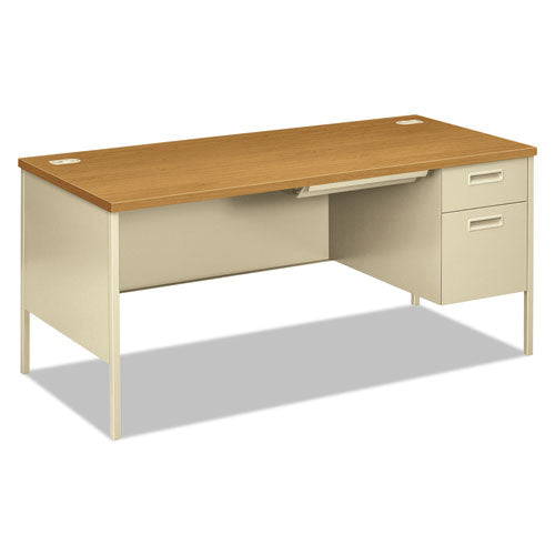 Metro Classic Series Right Pedestal "L" Workstation Desk