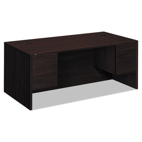 10500 Series Double 3/4-Height Pedestal Desk