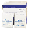 Quarter-Fold Toilet Seat Covers
