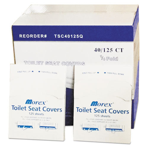 Quarter-Fold Toilet Seat Covers