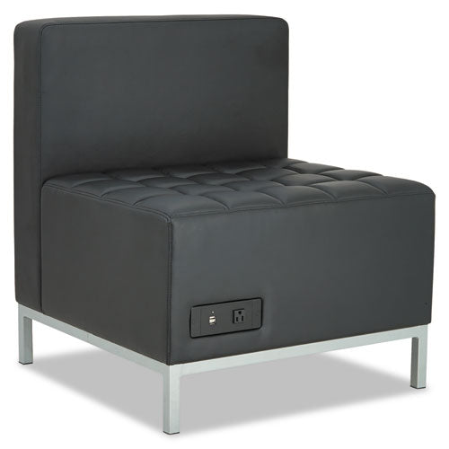 Alera QUB Series Armless L Sectional