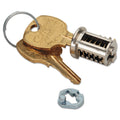 Replacement Removable Lock Core Kit for HON Locking File Cabinets and Pedestals