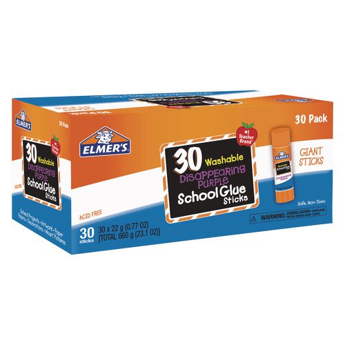 Disappearing Purple All Purpose Glue Sticks