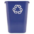 Deskside Recycling Container with Symbol