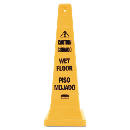 Multilingual Wet Floor Safety Cone