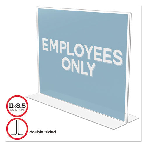 Classic Image Double-Sided Sign Holder