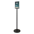 Double-Sided Magnetic Sign Display