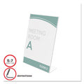 Superior Image Slanted Sign Holder
