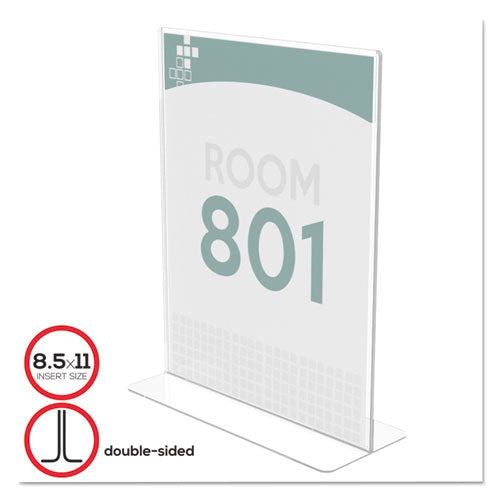 Superior Image Double Sided Sign Holder