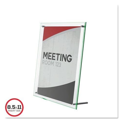 Superior Image Beveled Edge Sign Holder