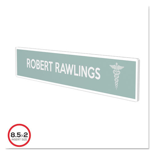 Superior Image Cubicle Nameplate Sign Holder