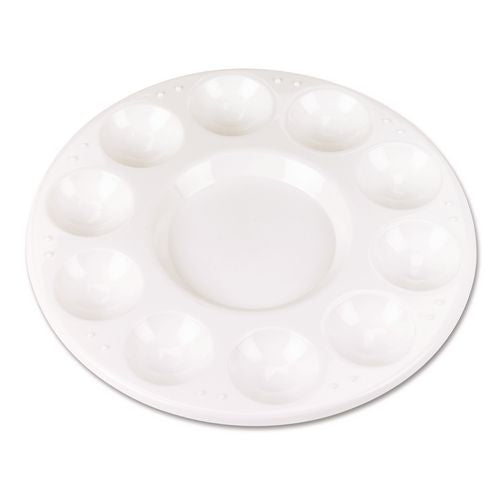 Round Plastic Paint Trays for Classroom
