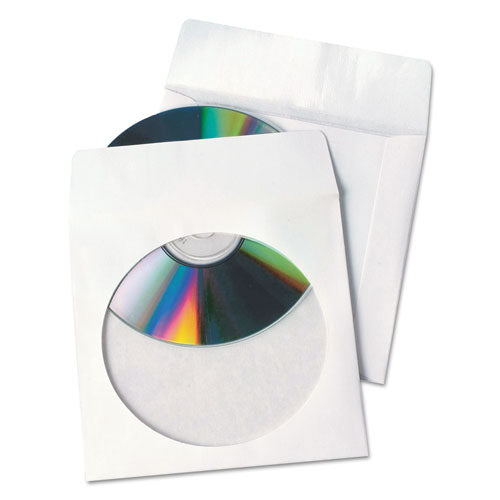 Tech-No-Tear Poly/Paper CD/DVD Sleeves