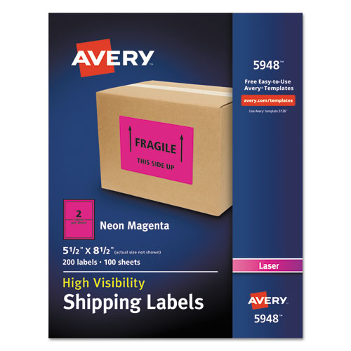High-Visibility Permanent Laser ID Labels