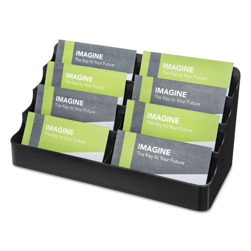 8-Tier Recycled Business Card Holder