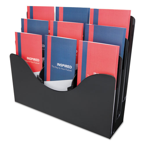 3-Tier Document Organizer w/6 Removable Dividers