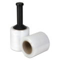 Unstretched Handwrap Film with Reusable Handle-Style Dispenser