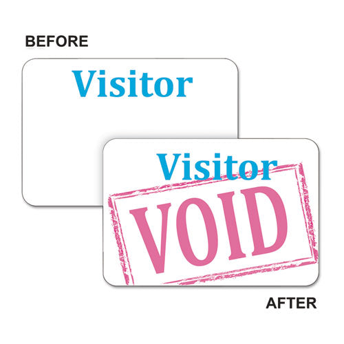 Time's Up! Self-Expiring Visitor Badges