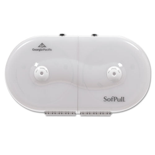 SofPull Mini Centerpull Twin-Roll Bath Tissue Dispenser
