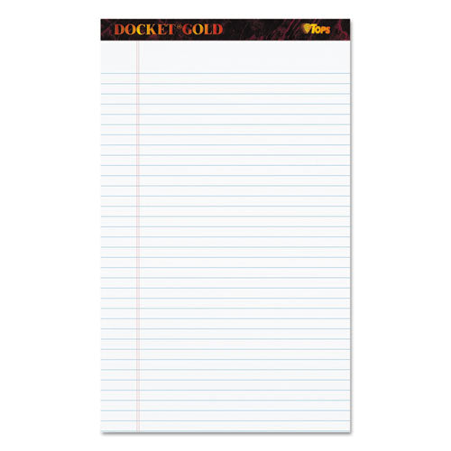 Docket Gold Ruled Perforated Pads