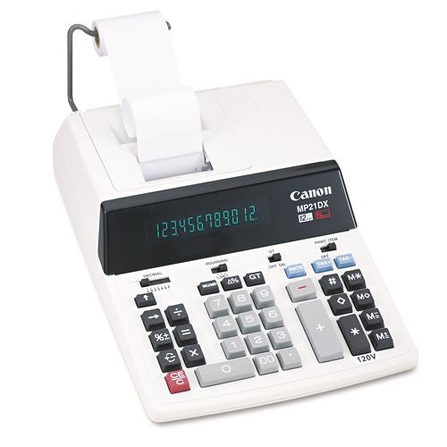 MP21DX 12-Digit Ribbon Printing Calculator