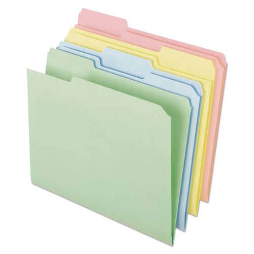 Pastel Colored File Folders
