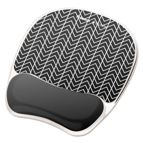 Photo Gel Mouse Pad with Wrist Rest with Microban Protection