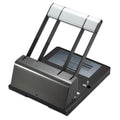 160-Sheet Antimicrobial Protected Xtreme Duty Adjustable Two- to Three-Hole Punch
