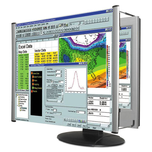 LCD Monitor Magnifier Filter for 24" Widescreen Flat Panel Monitor