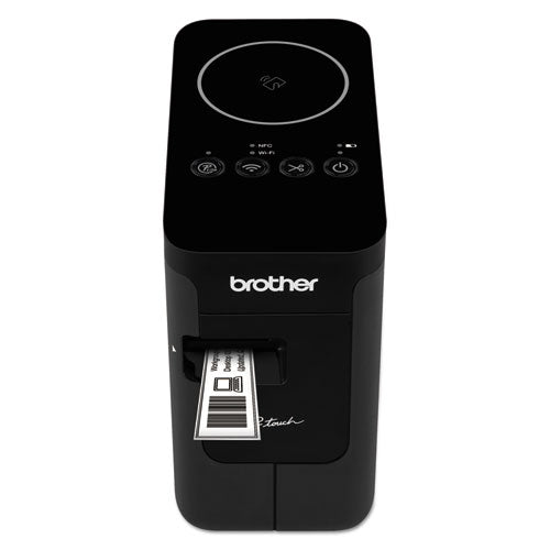 PT-P750W Compact Label Maker with Wireless Enabled Printing