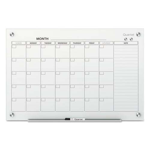 Infinity Magnetic Glass Calendar Board