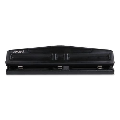 12-Sheet Deluxe Two- and Three-Hole Adjustable Punch